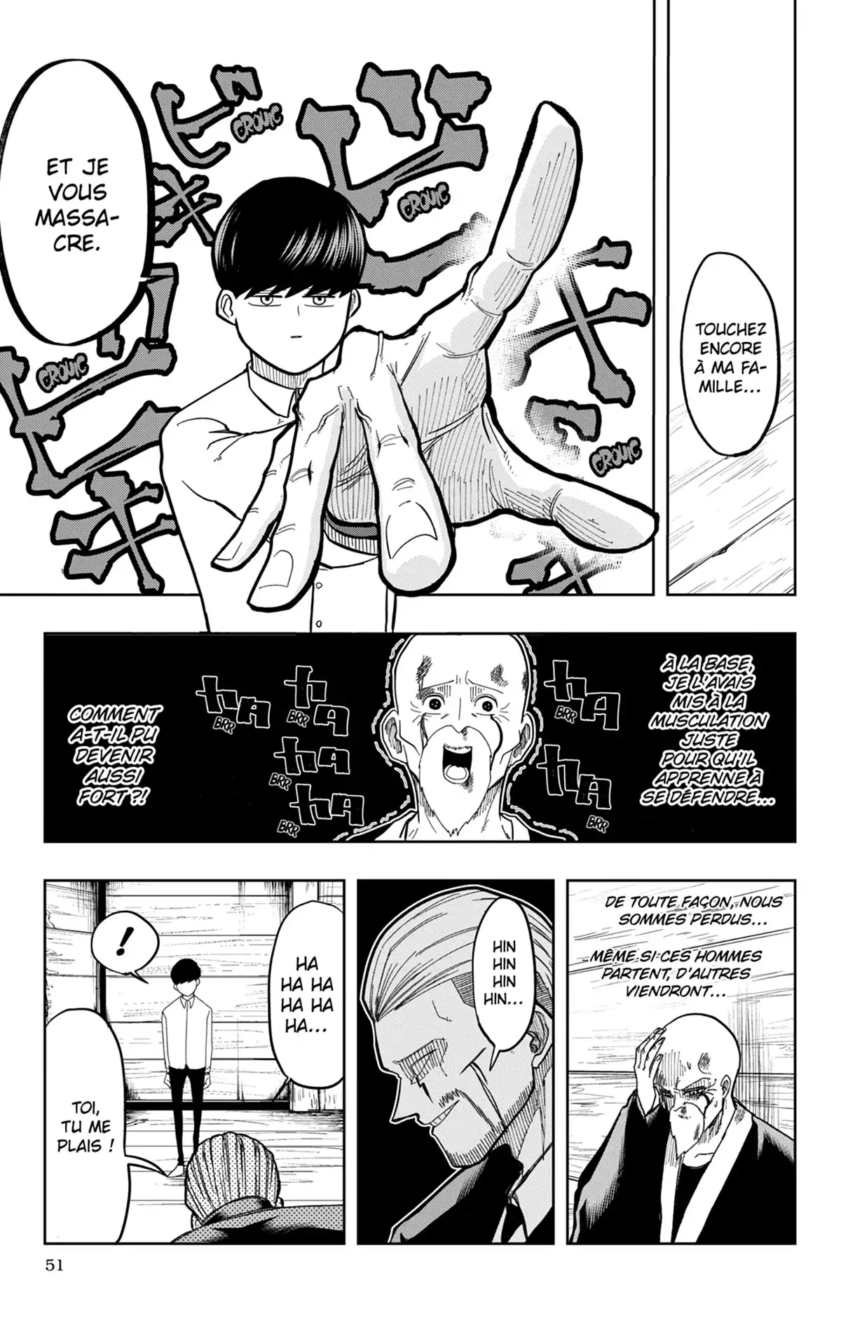 Mashle Volume 1 page 52