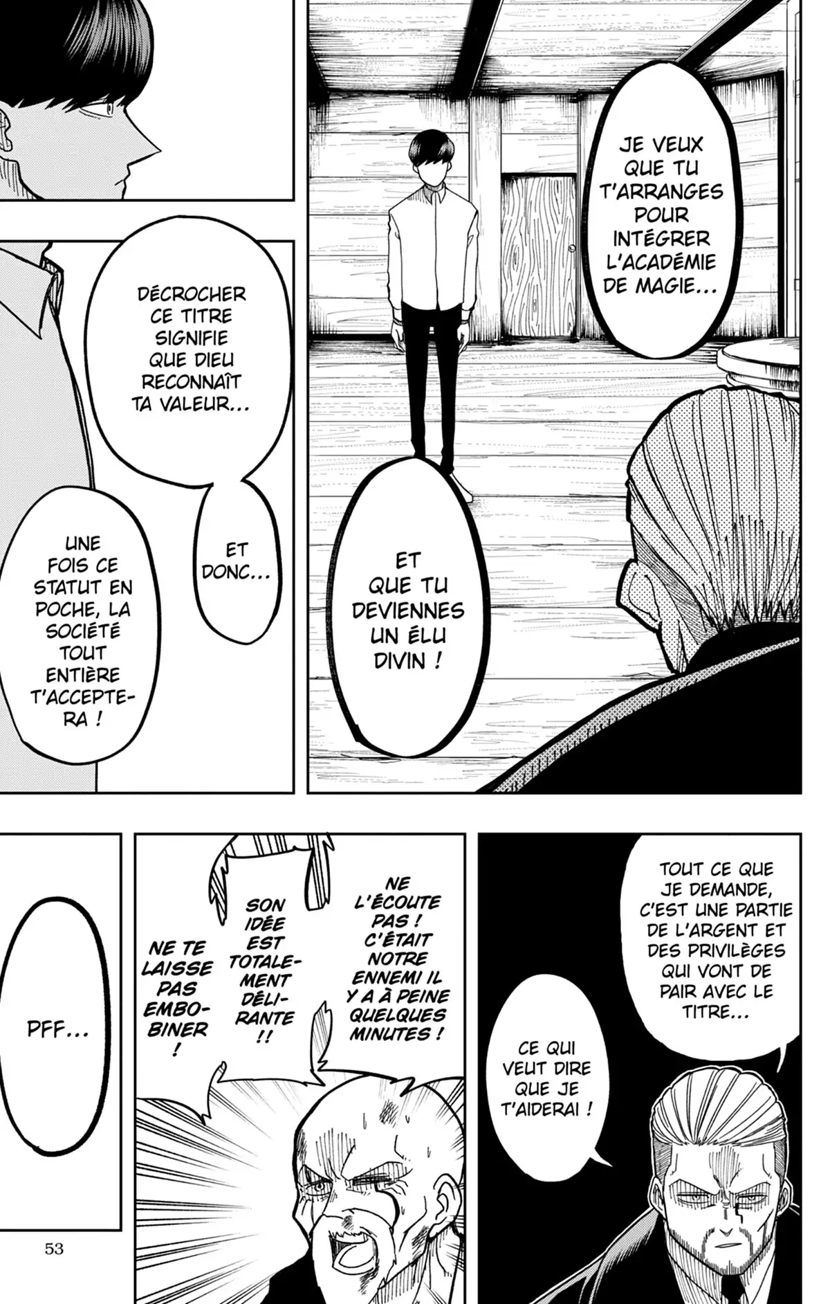 Mashle Volume 1 page 54