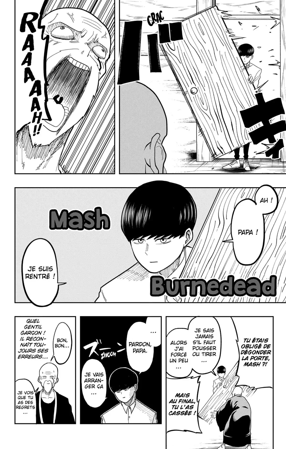 Mashle Volume 1 page 9