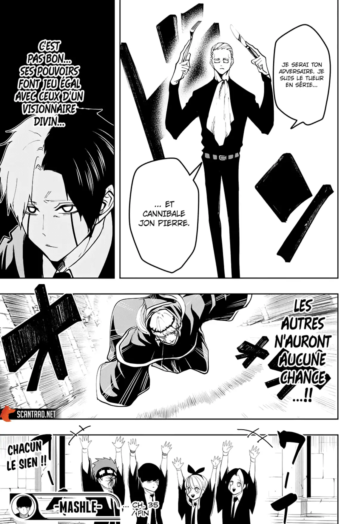 Mashle Volume 4 page 190
