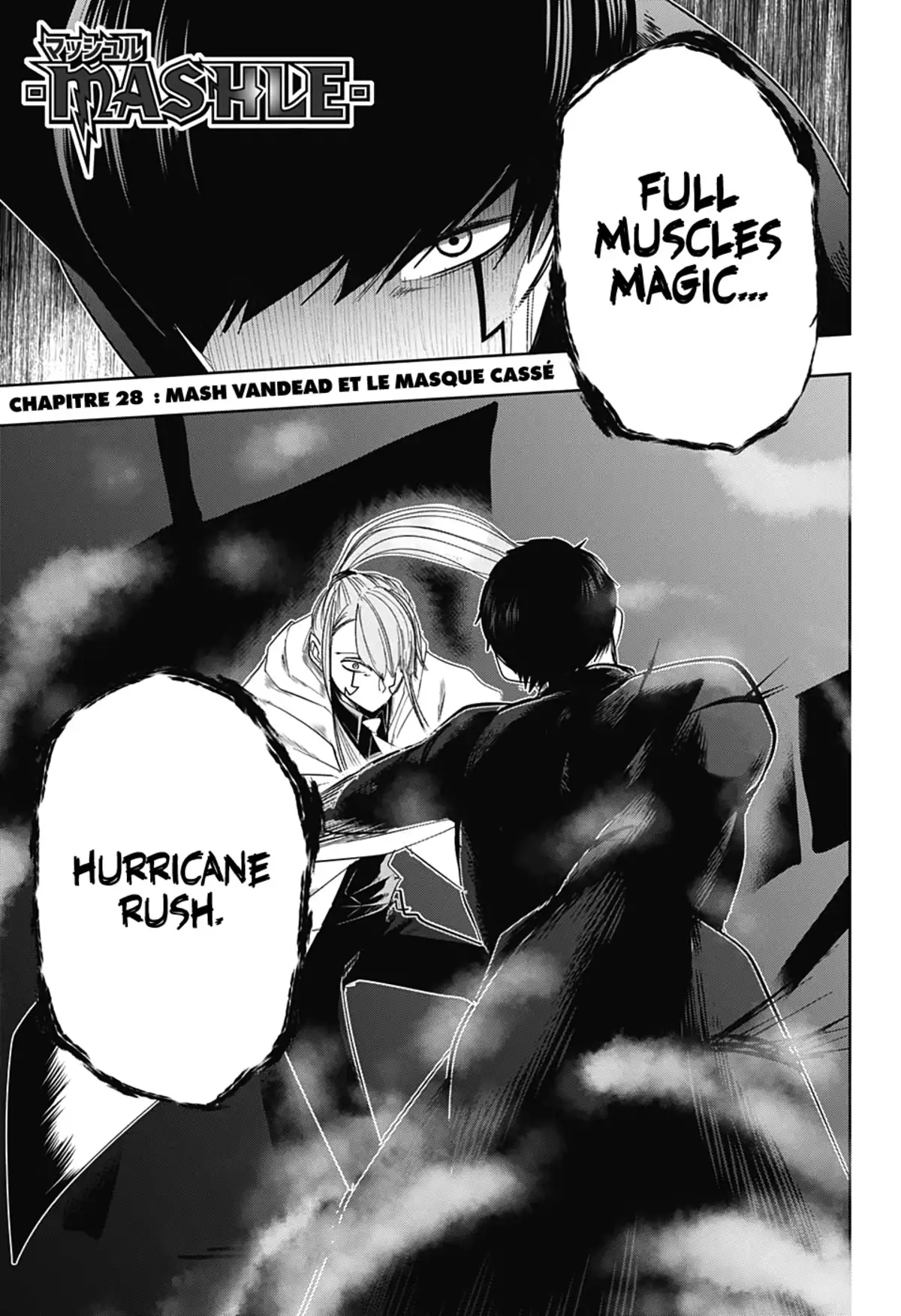 Mashle Volume 4 page 22