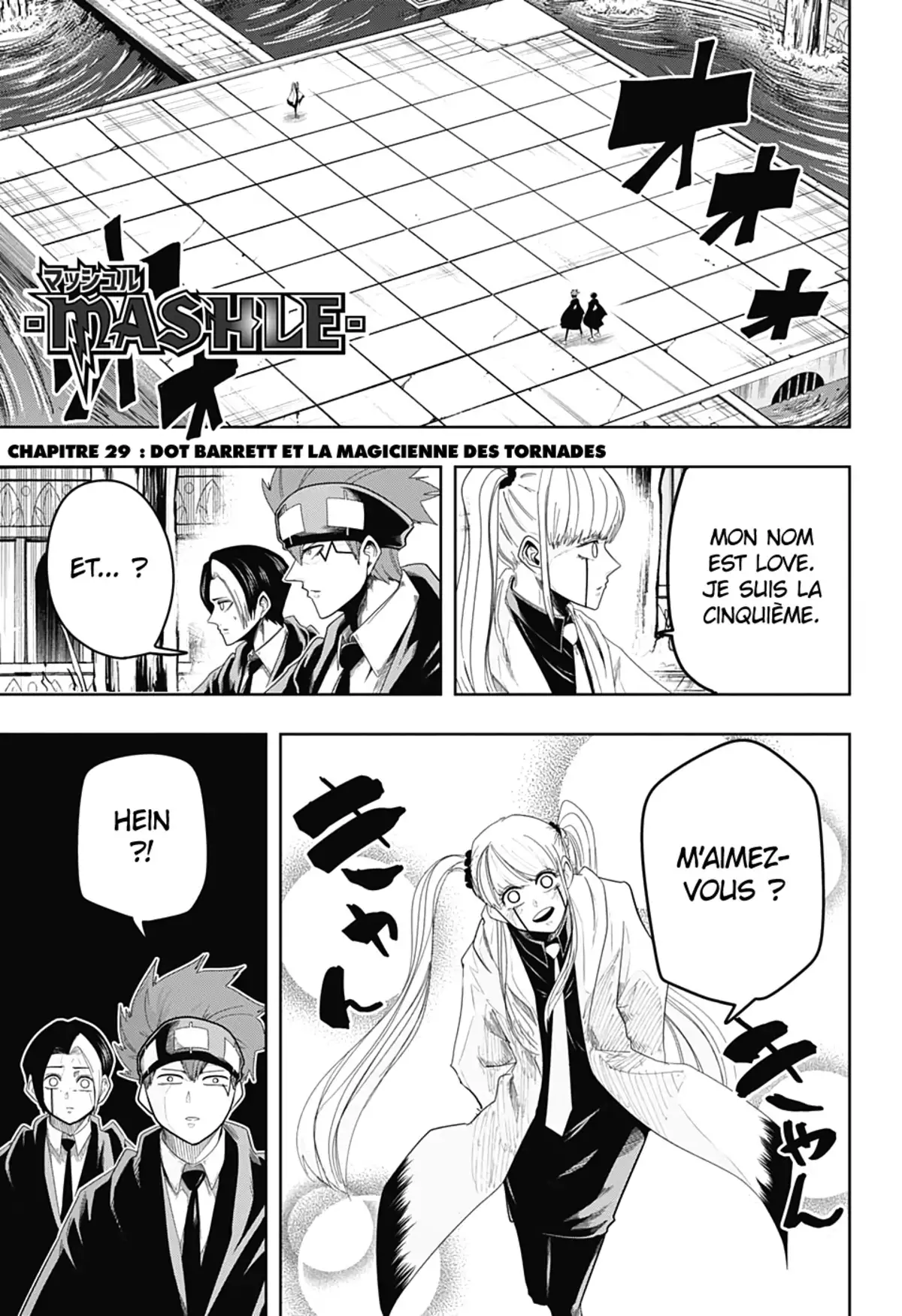 Mashle Volume 4 page 40