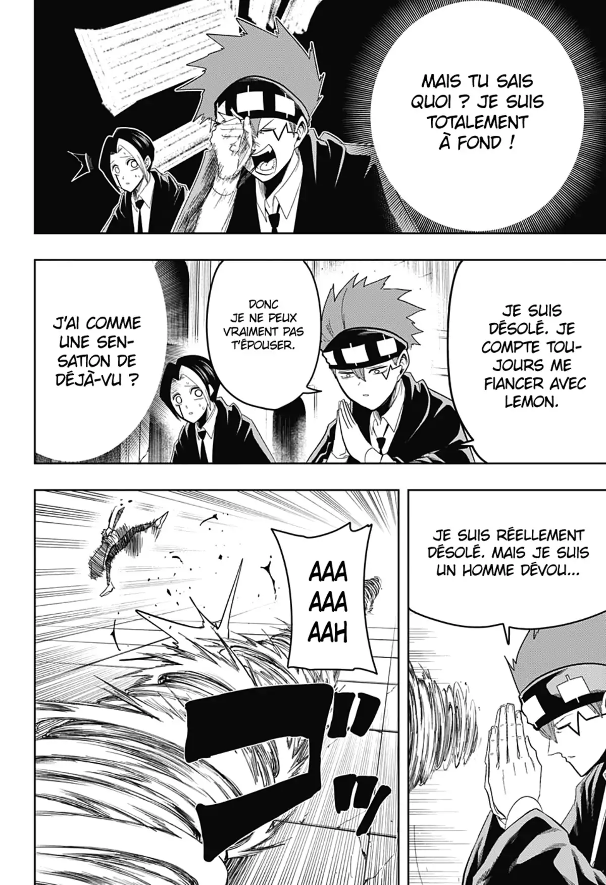 Mashle Volume 4 page 46
