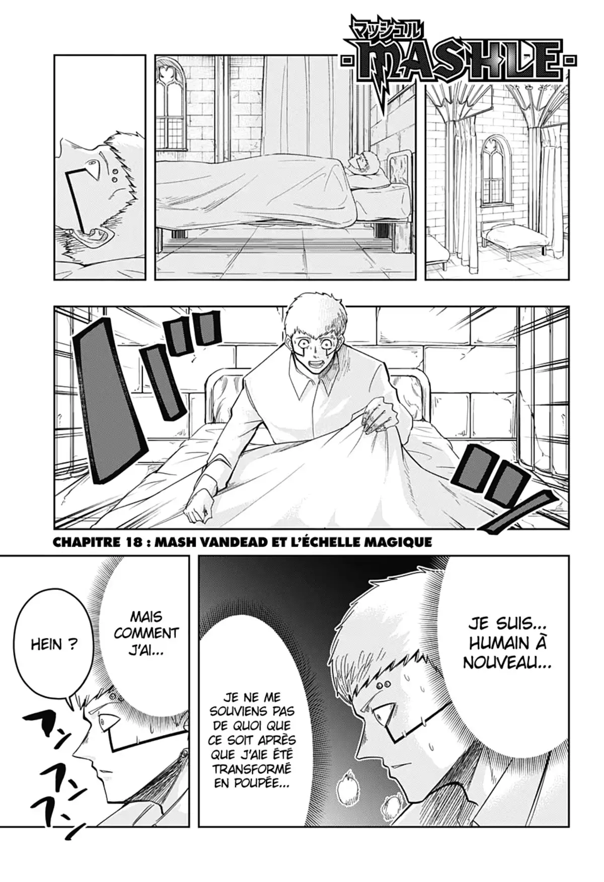 Mashle Volume 3 page 2