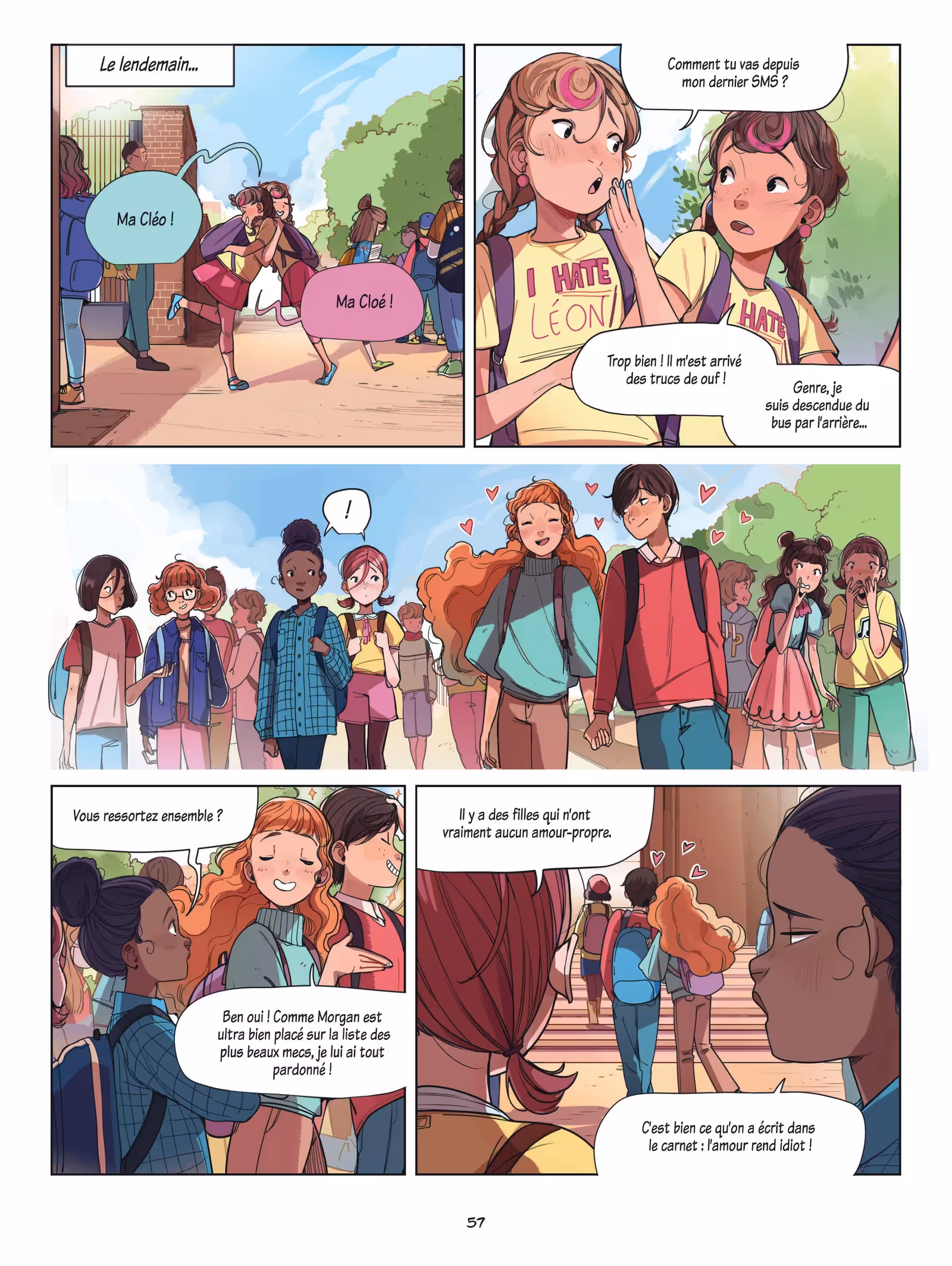 Cœur Collège Volume 1 page 58