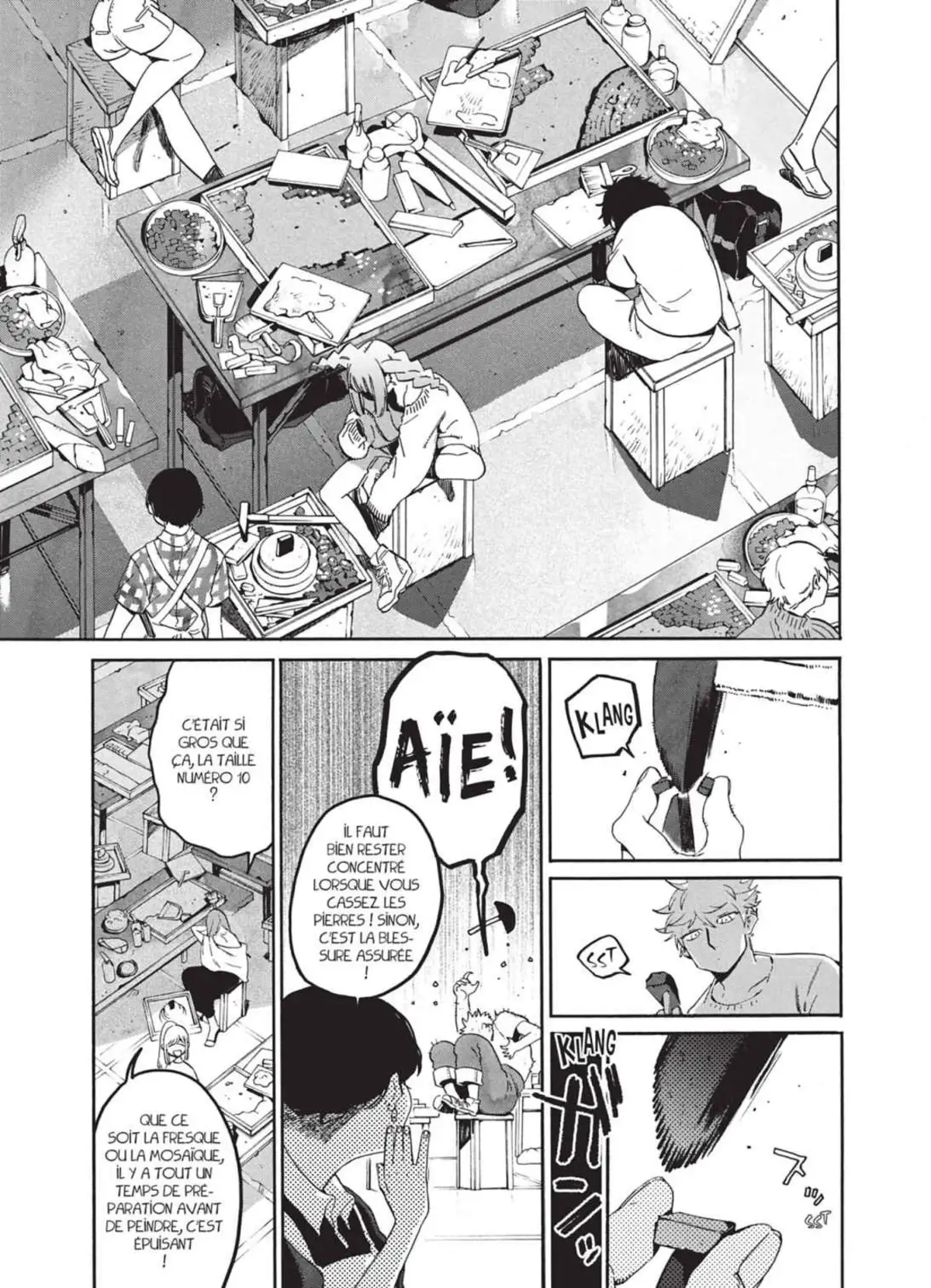 Blue Period Volume 9 page 116
