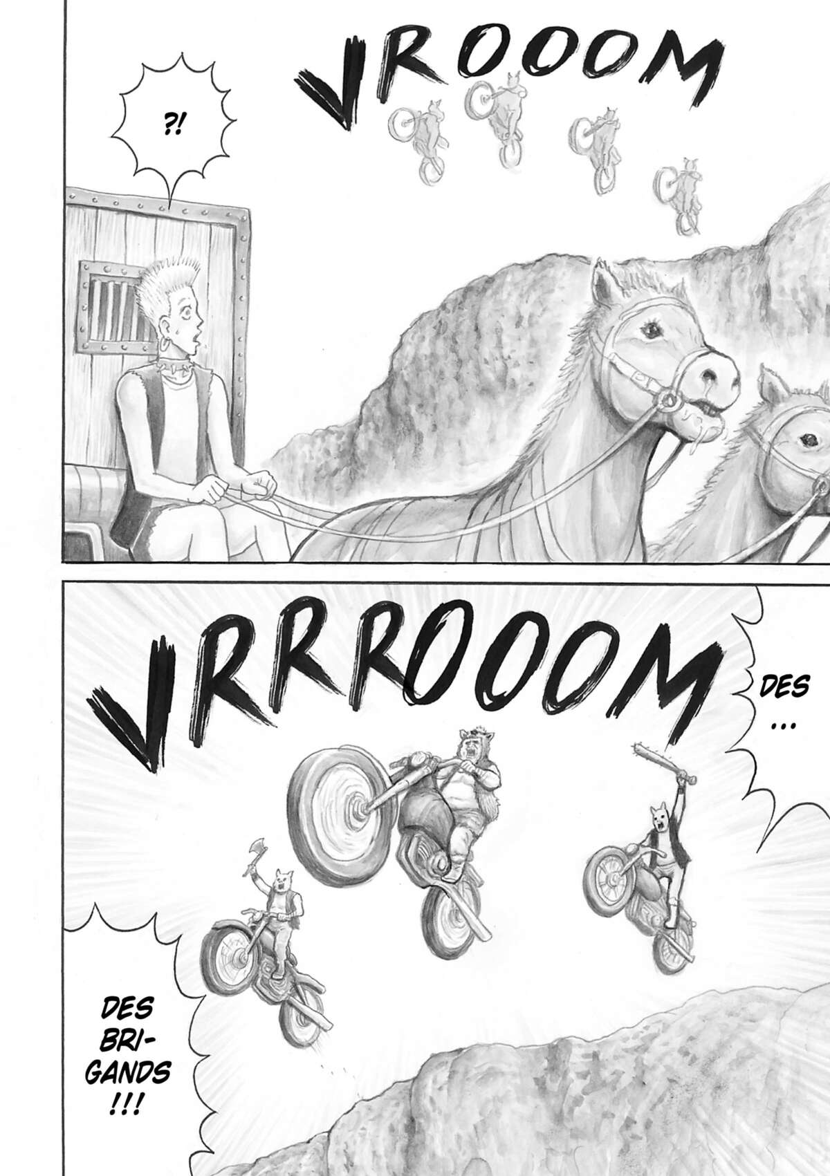 Mitochon Armageddon – À la recherche des boules du dragon Volume 1 page 64