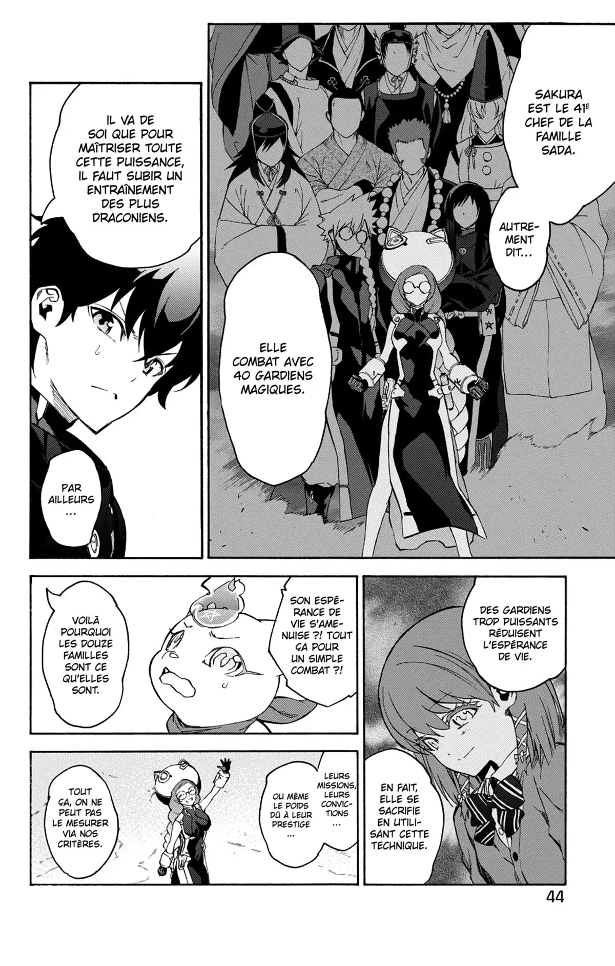 Twin Star Exorcists Volume 12 page 45