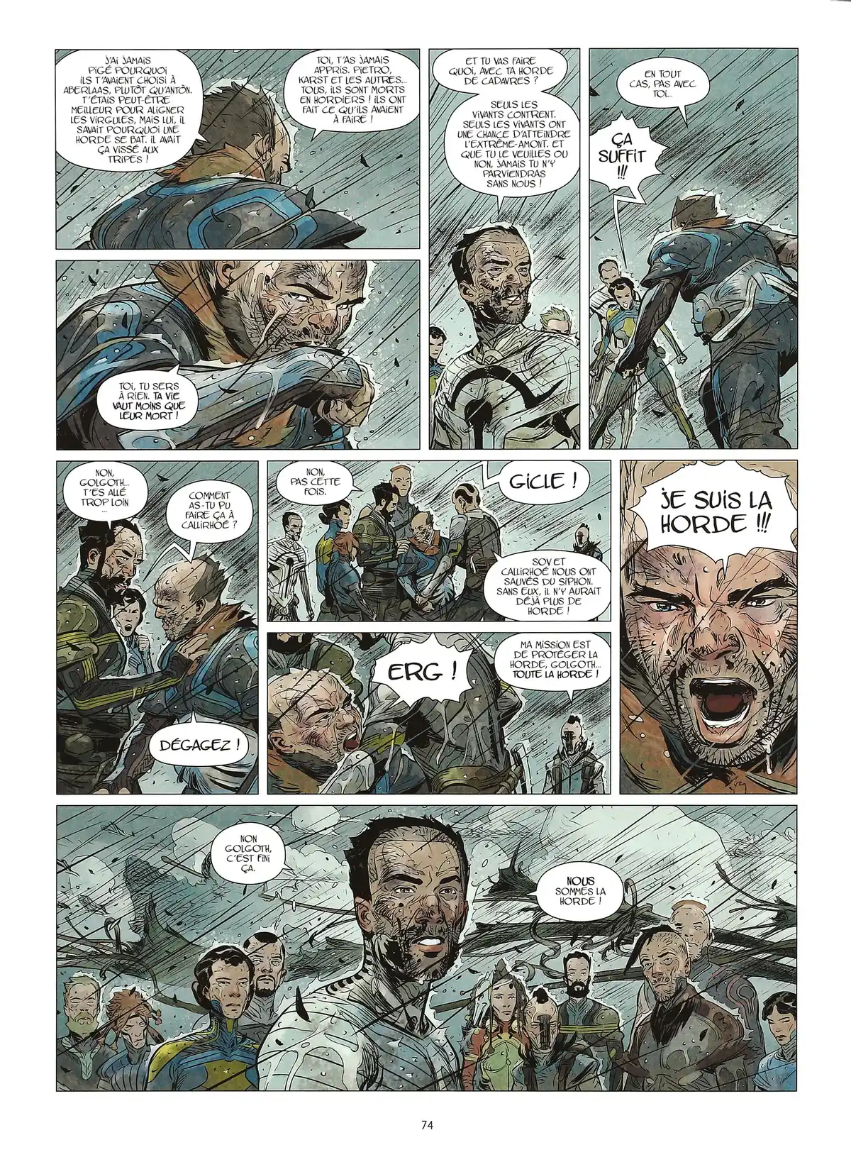 La Horde du Contrevent Volume 3 page 74