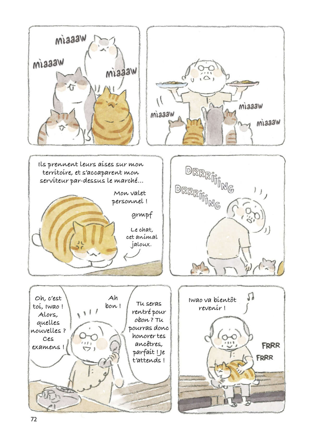 Le vieil homme et son chat Volume 5 page 72