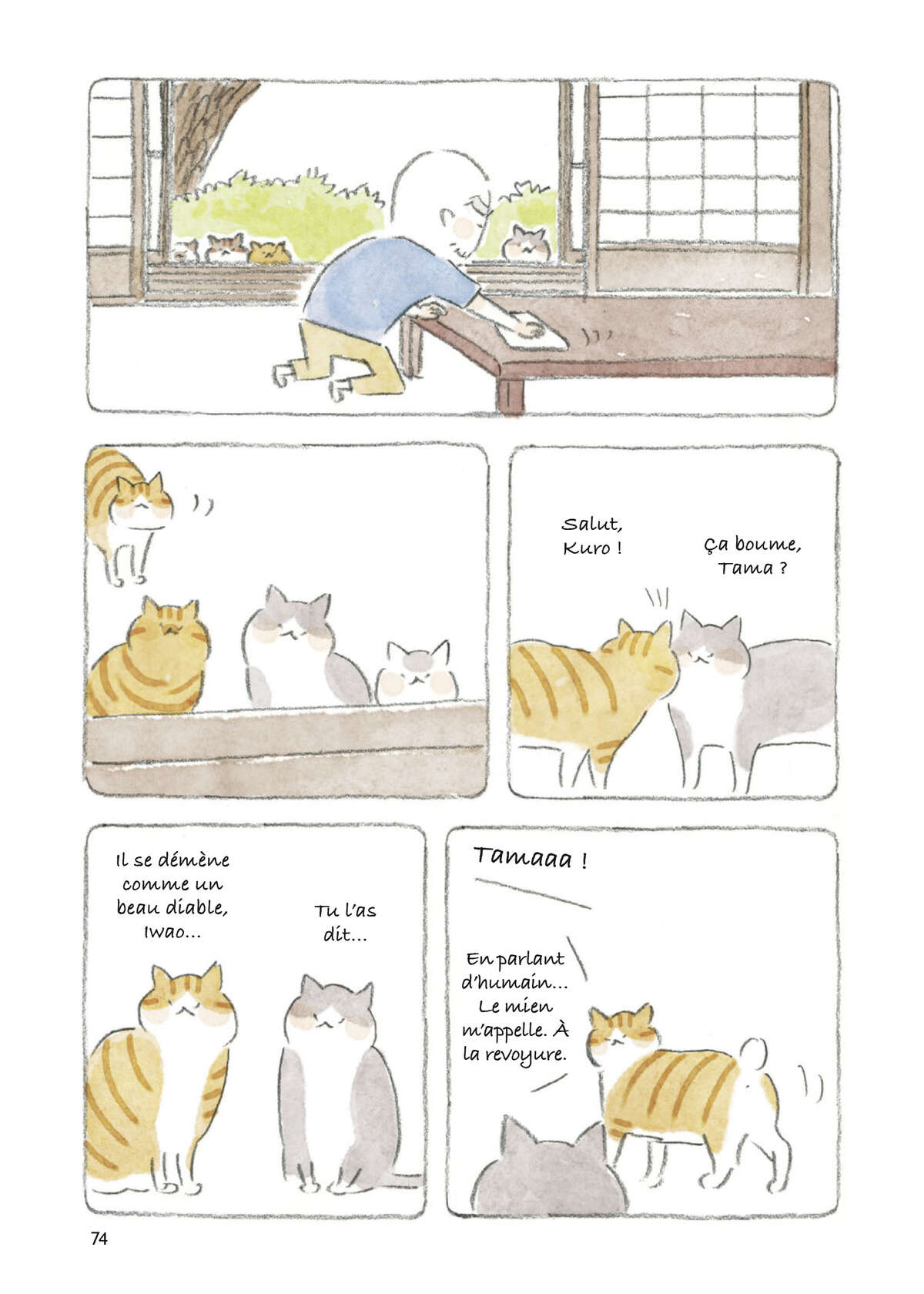 Le vieil homme et son chat Volume 5 page 74