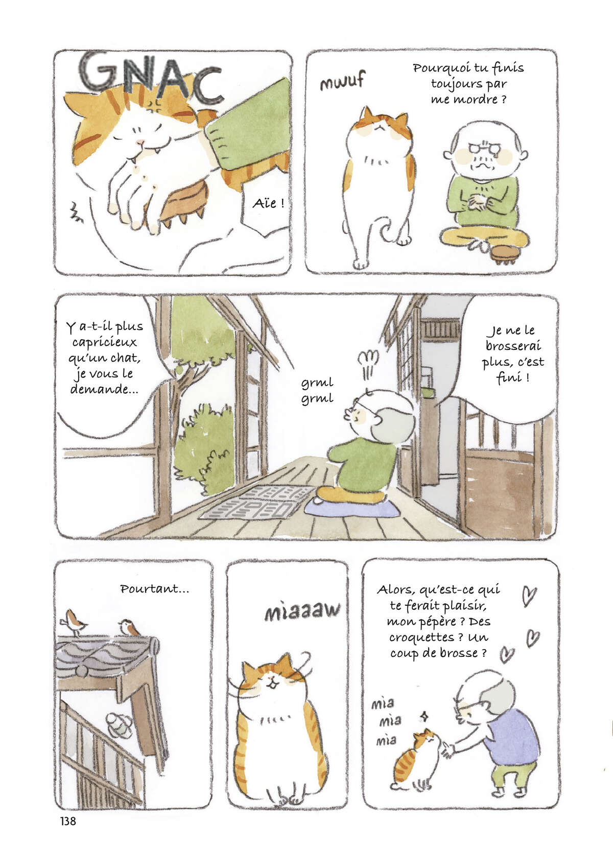 Le vieil homme et son chat Volume 4 page 138