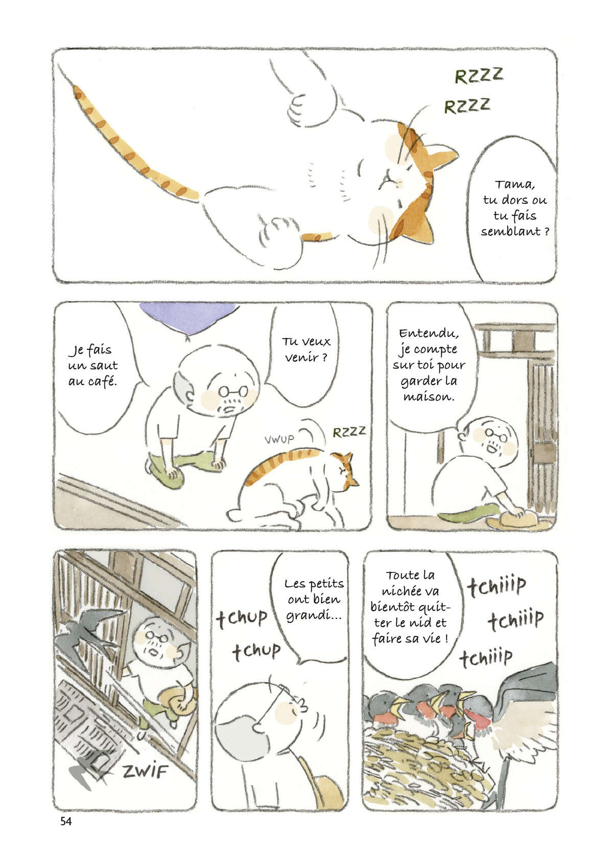 Le vieil homme et son chat Volume 4 page 54