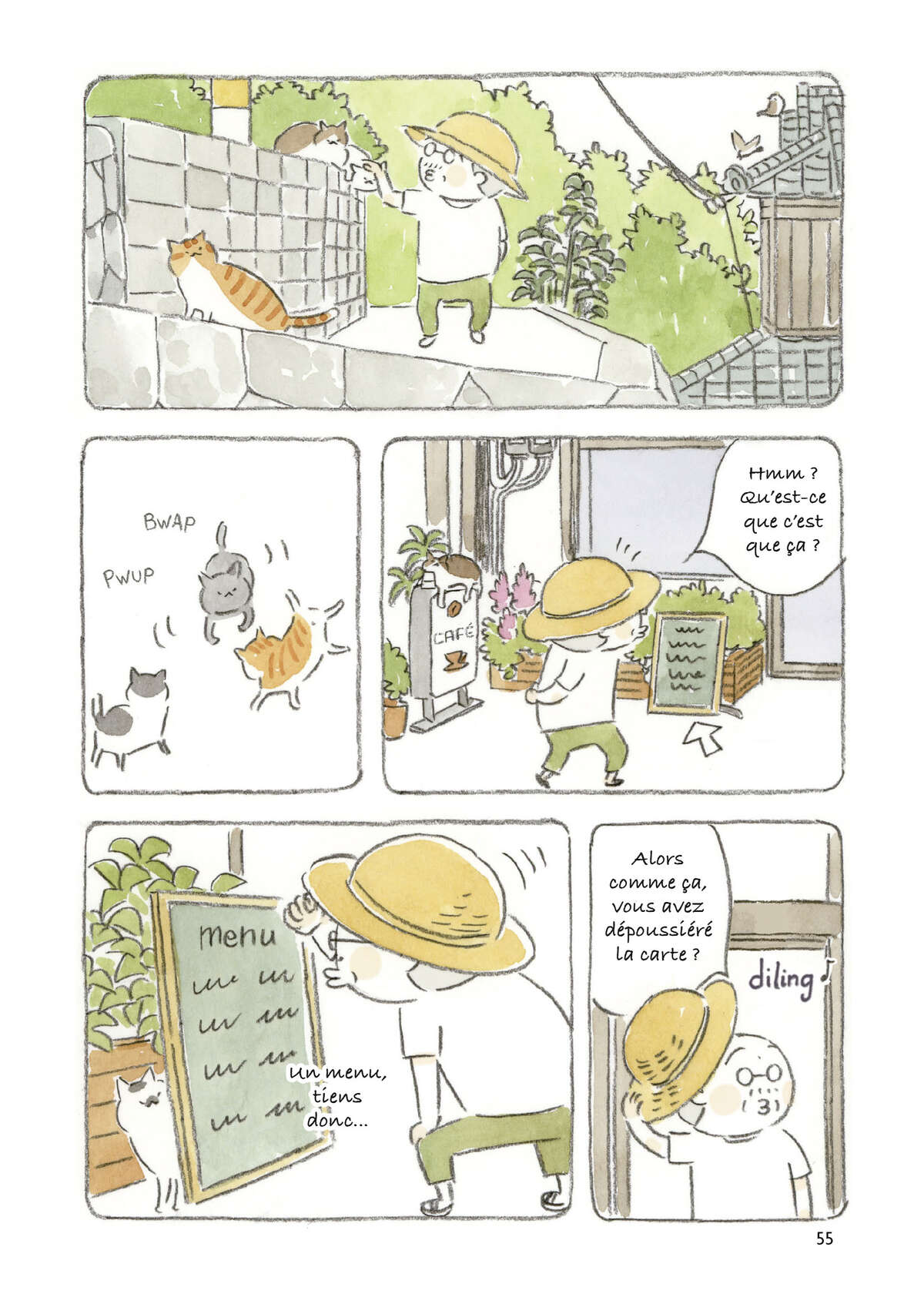 Le vieil homme et son chat Volume 4 page 55