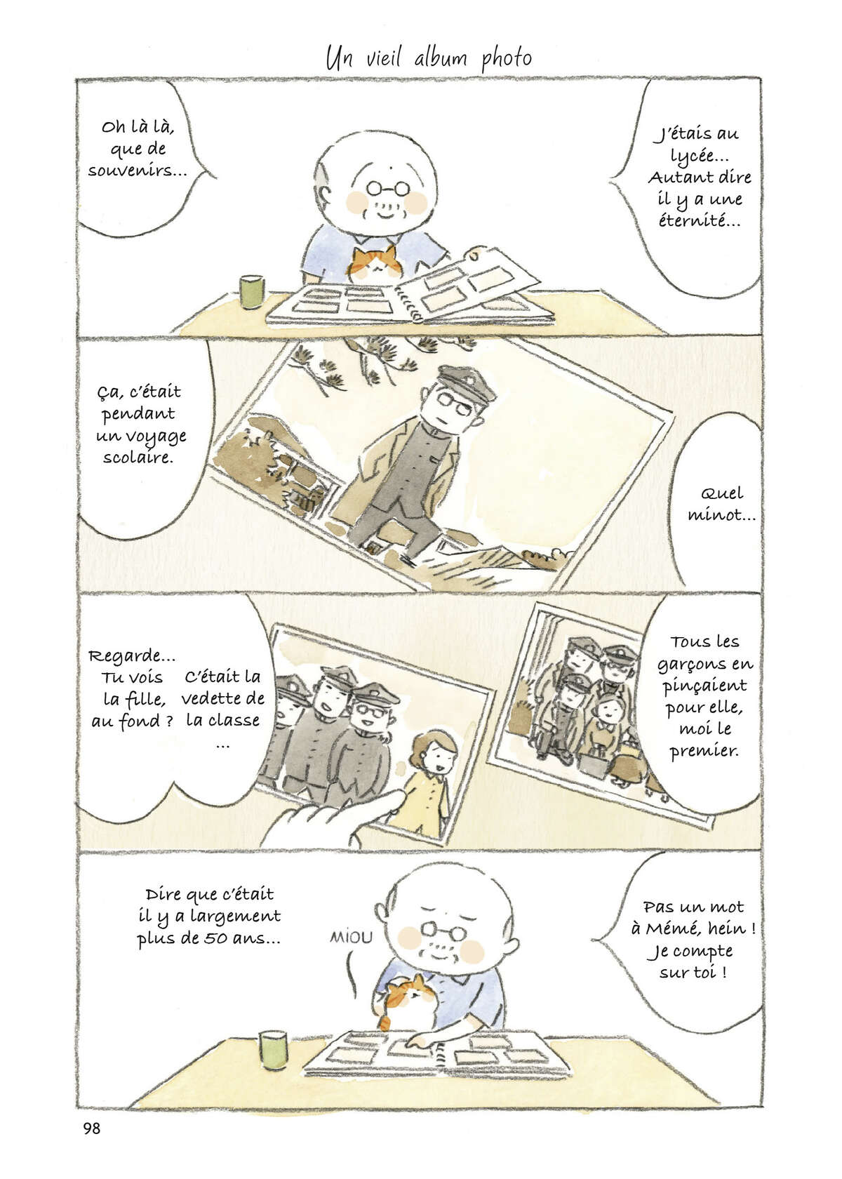 Le vieil homme et son chat Volume 4 page 98