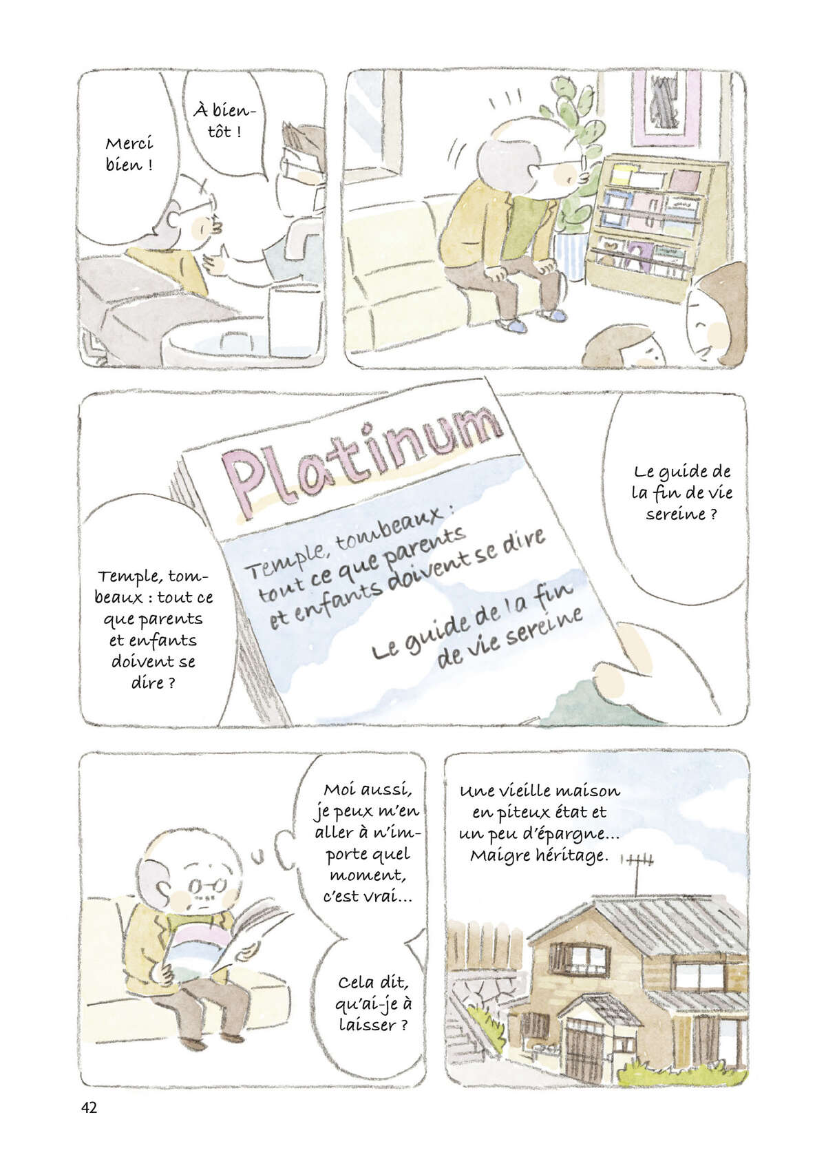 Le vieil homme et son chat Volume 6 page 42