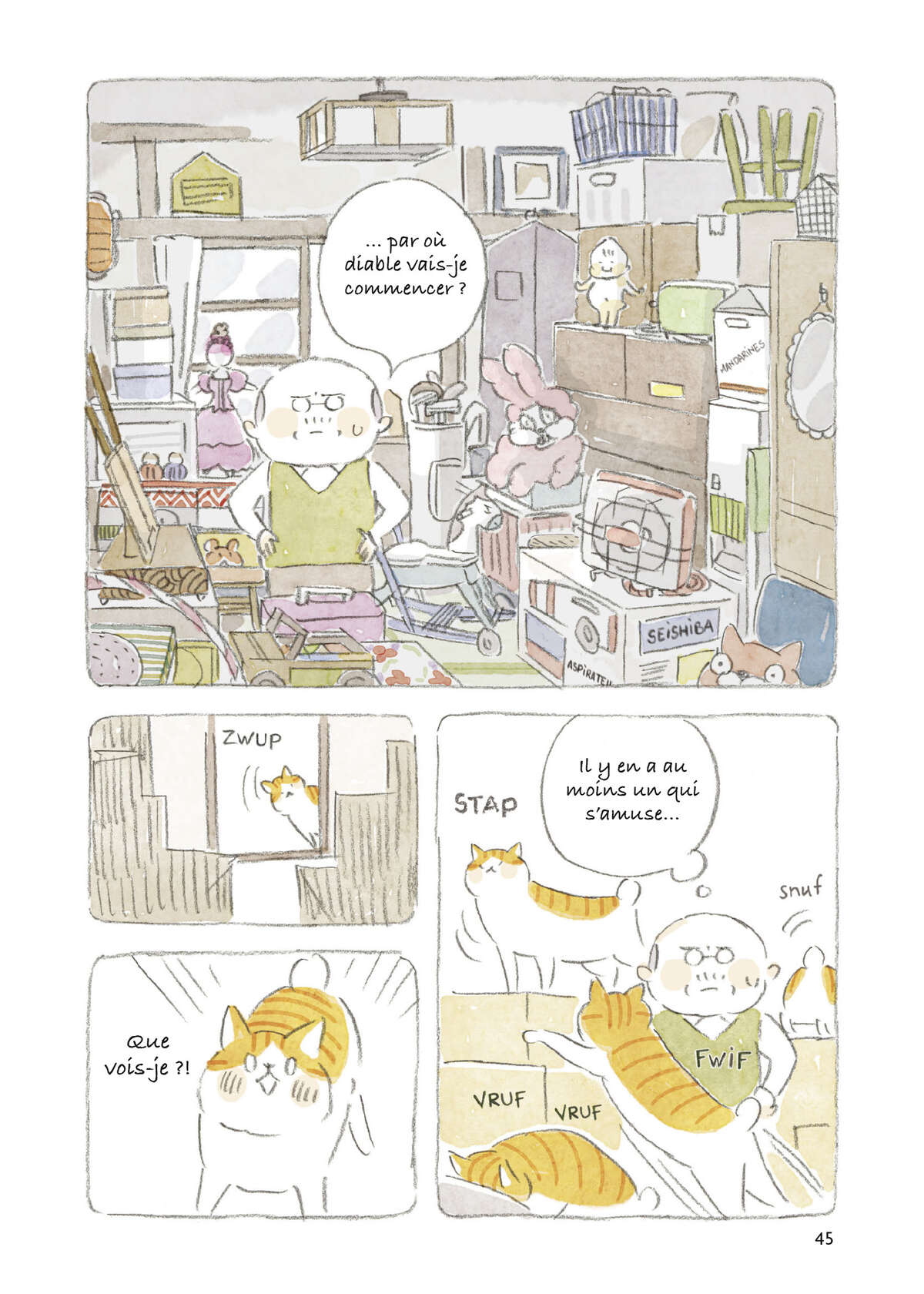 Le vieil homme et son chat Volume 6 page 45