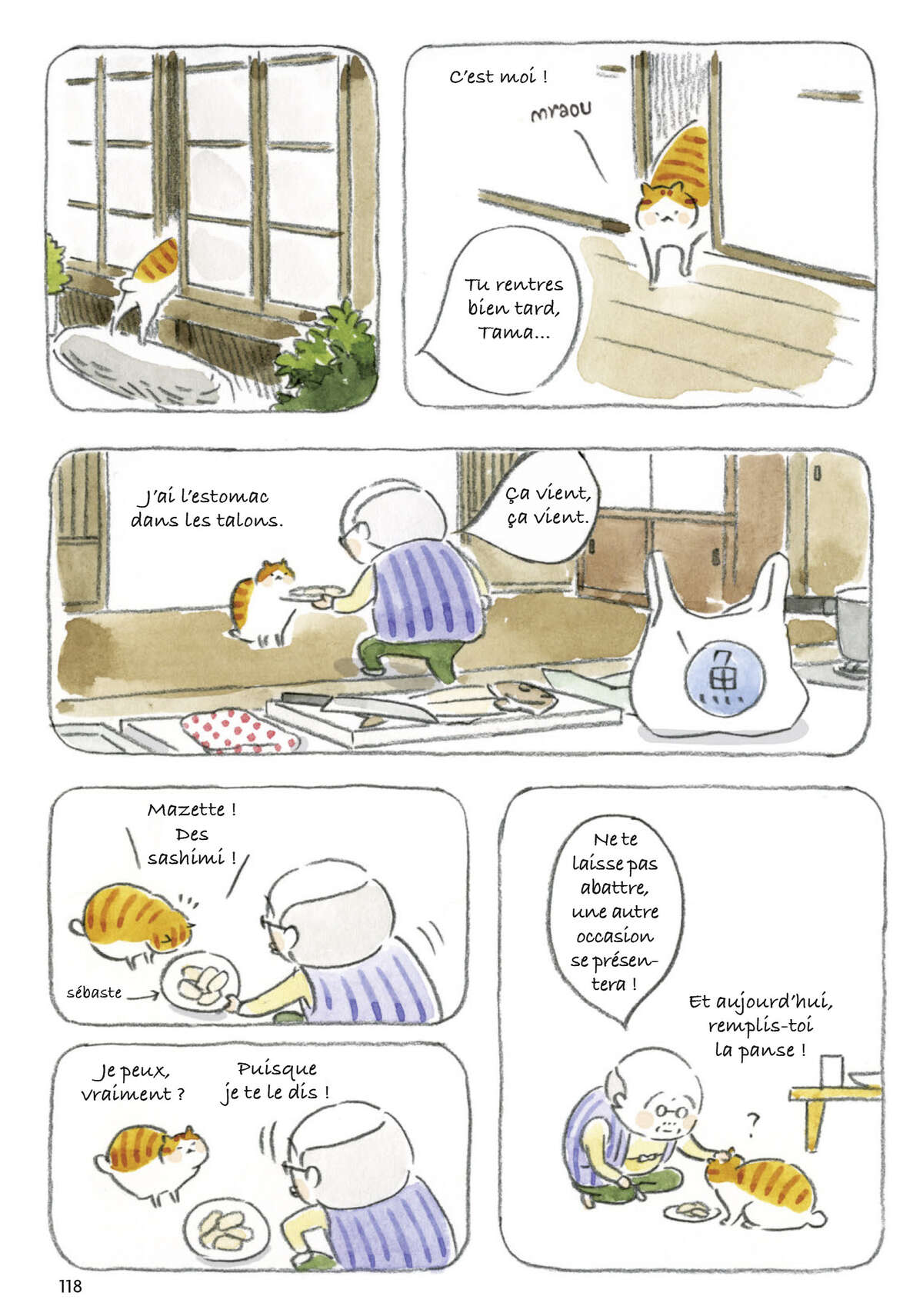 Le vieil homme et son chat Volume 1 page 119