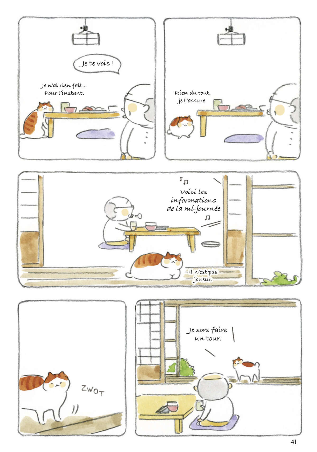 Le vieil homme et son chat Volume 1 page 42