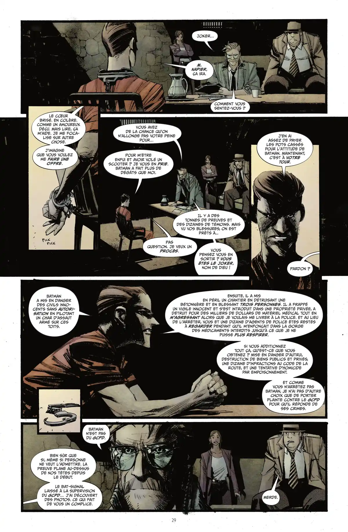 Batman : White Knight Volume 1 page 28