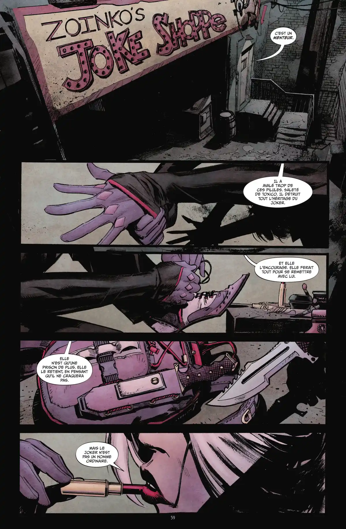 Batman : White Knight Volume 1 page 57