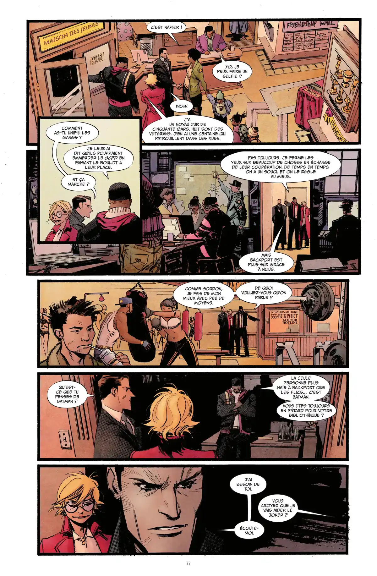 Batman : White Knight Volume 1 page 74