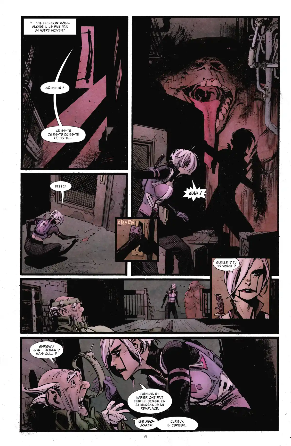 Batman : White Knight Volume 1 page 76