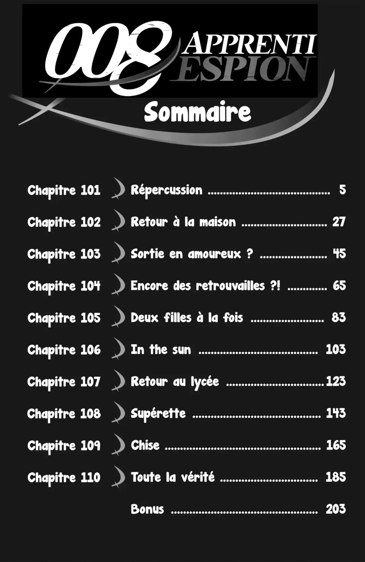 008 : Apprenti Espion Volume 12 page 5