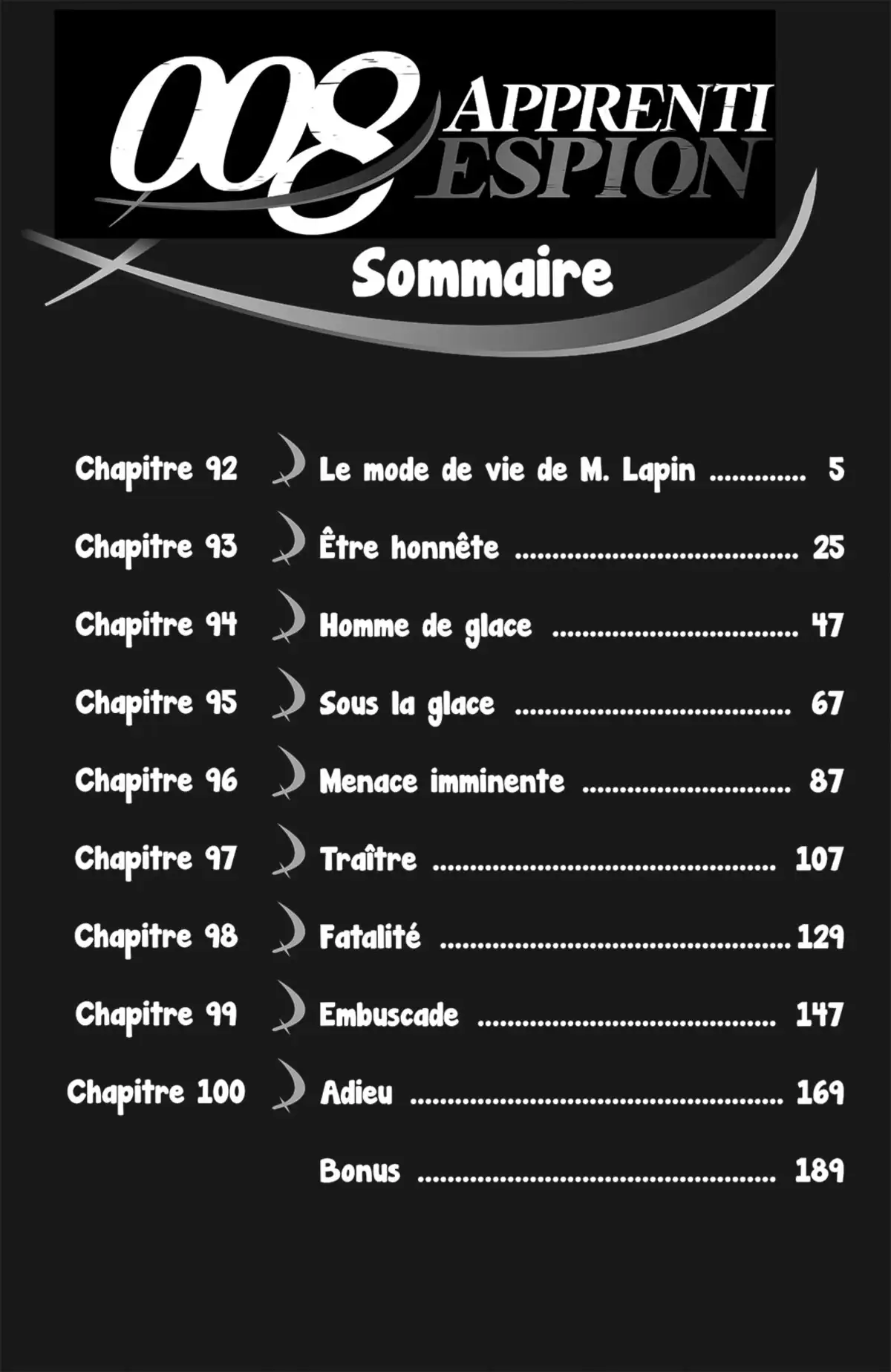 008 : Apprenti Espion Volume 11 page 5