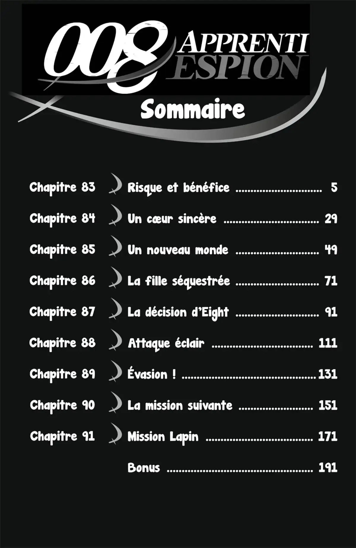 008 : Apprenti Espion Volume 10 page 5