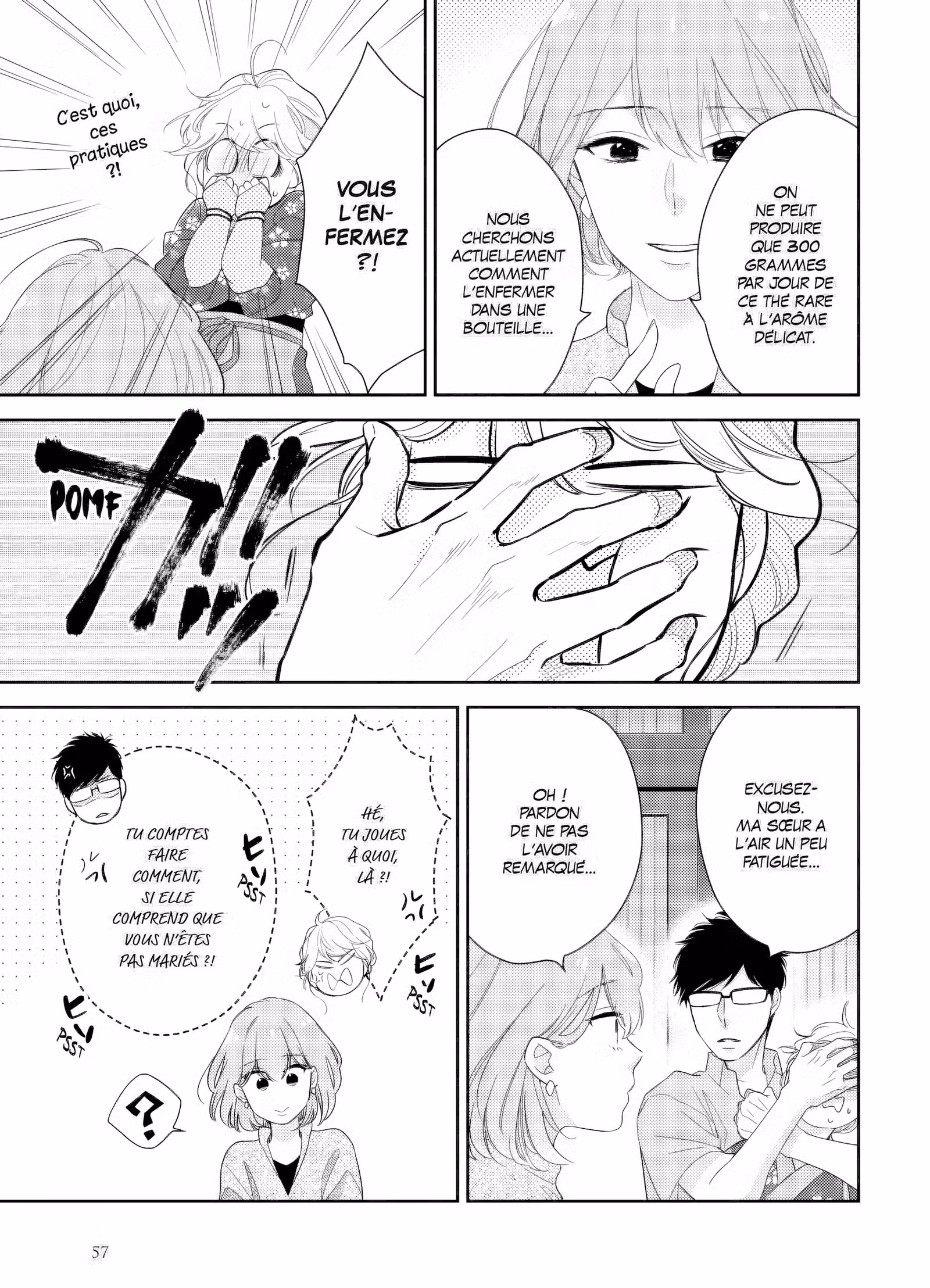 L’amour est dans le thé Volume 3 page 57