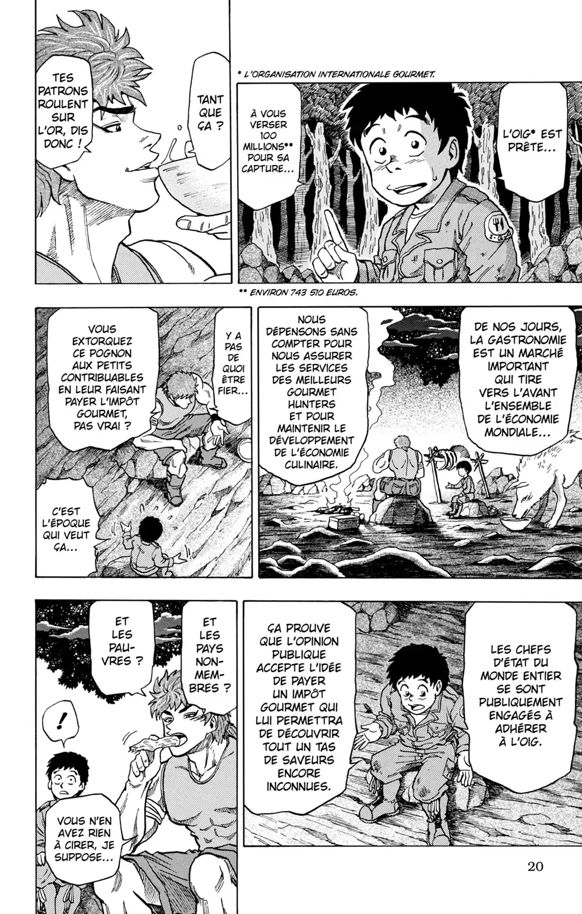 Toriko & autres histoires savoureuses Volume 1 page 20