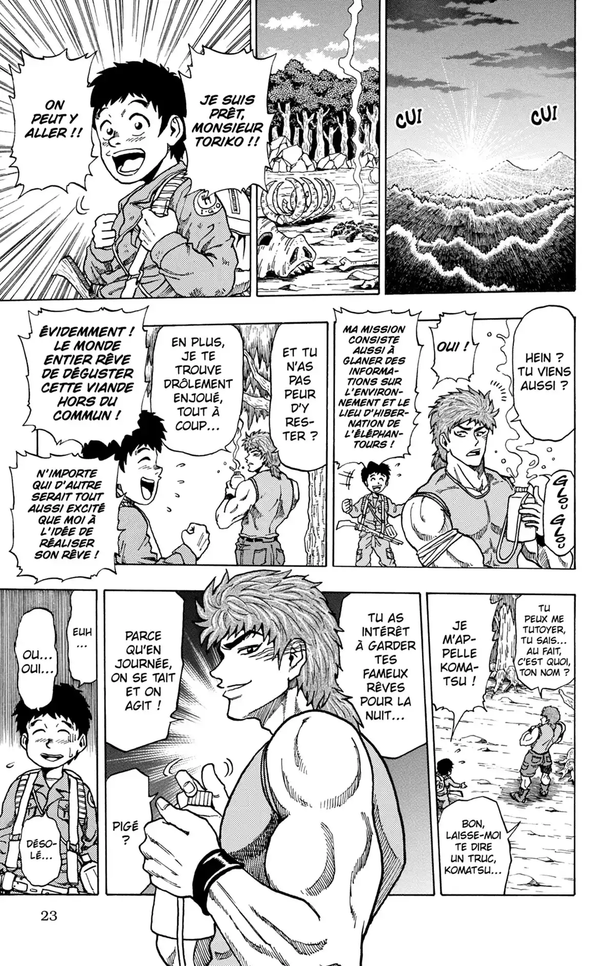 Toriko & autres histoires savoureuses Volume 1 page 23