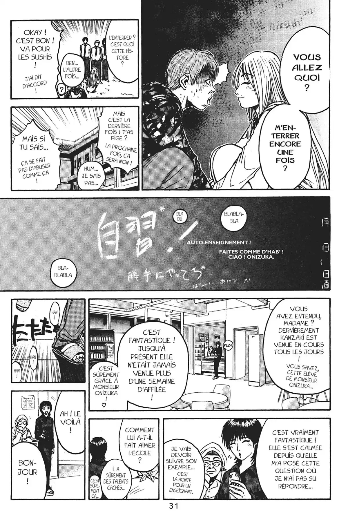 Great Teacher Onizuka Volume 8 page 33