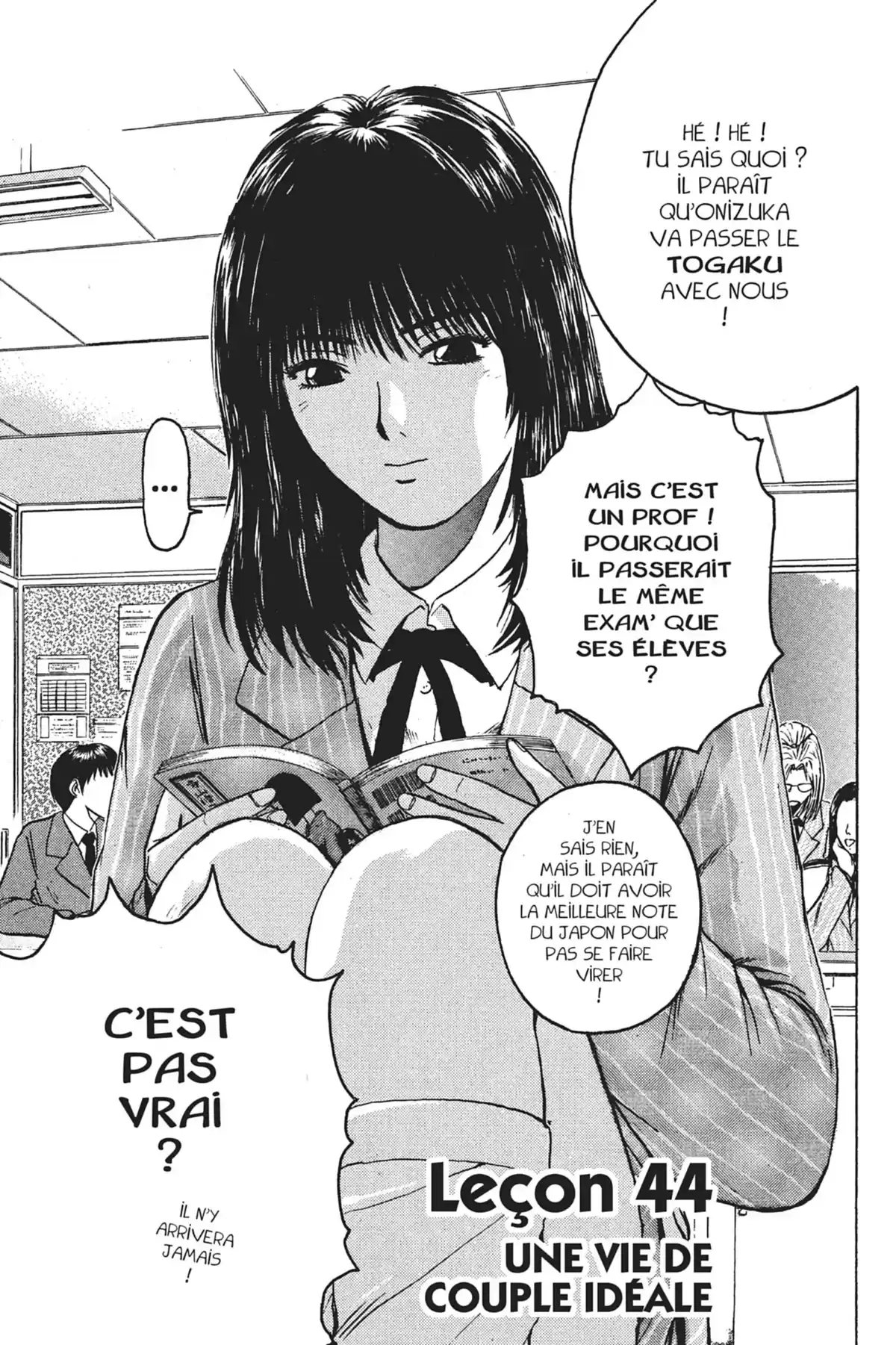 Great Teacher Onizuka Volume 6 page 45