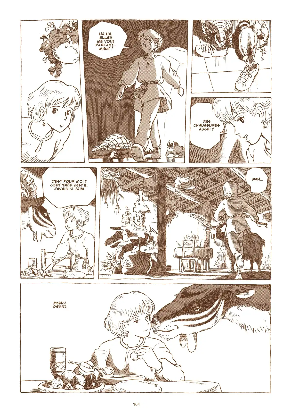 Nausicaä de la vallée du vent Volume 7 page 104