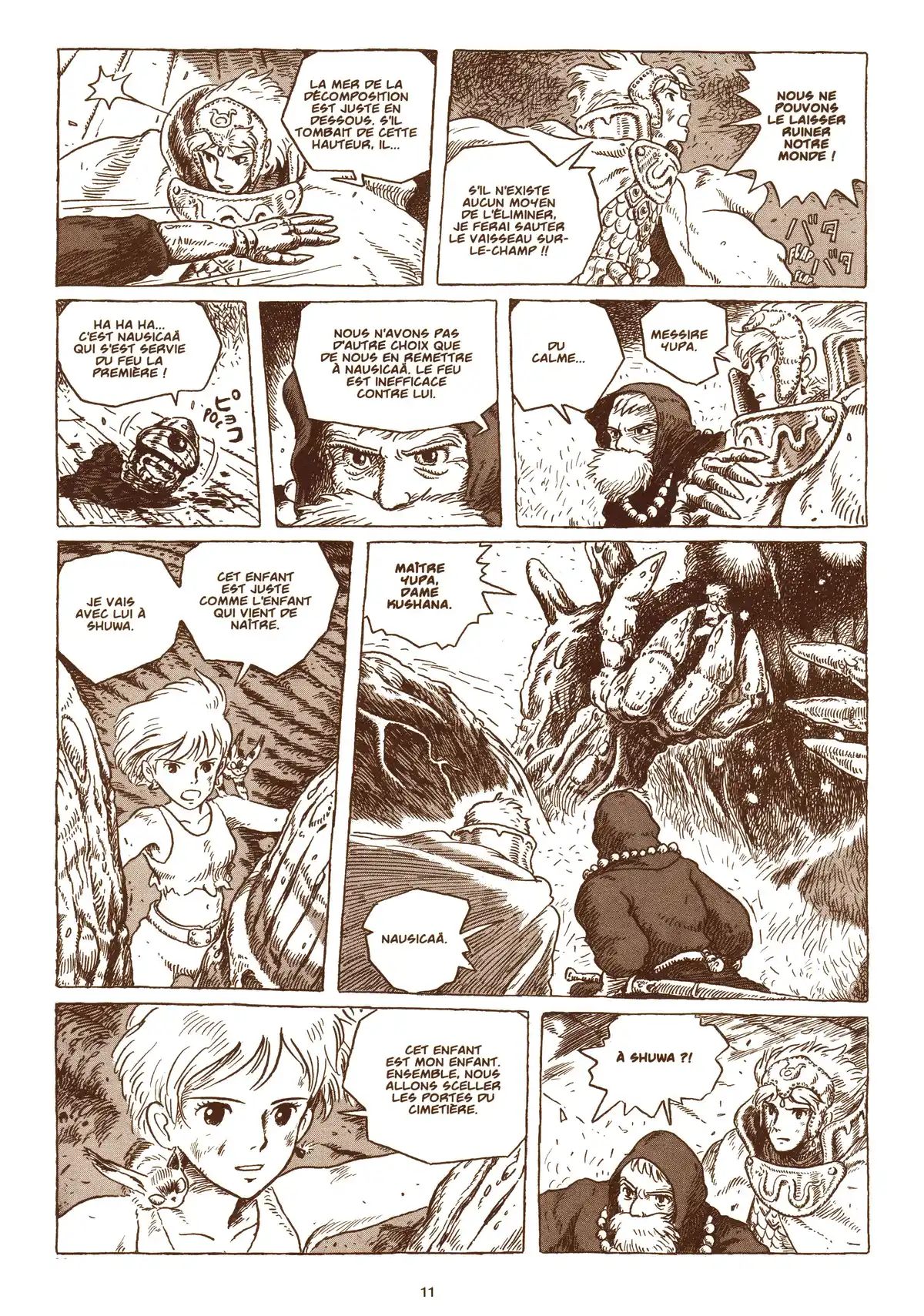 Nausicaä de la vallée du vent Volume 7 page 11