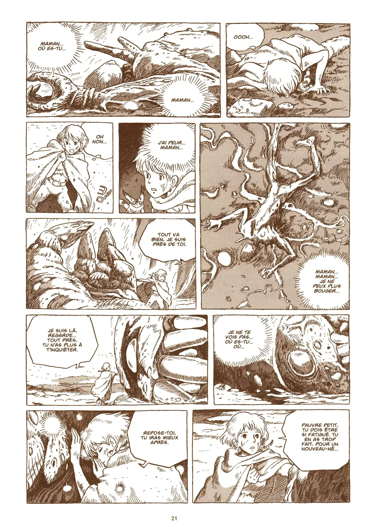 Nausicaä de la vallée du vent Volume 7 page 21