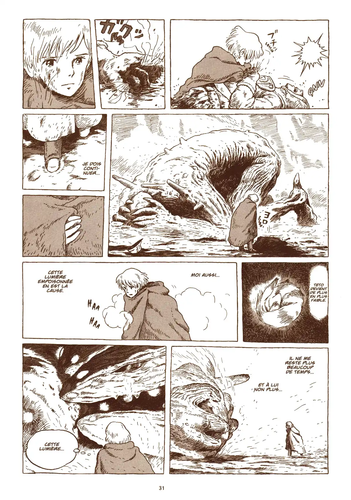 Nausicaä de la vallée du vent Volume 7 page 31