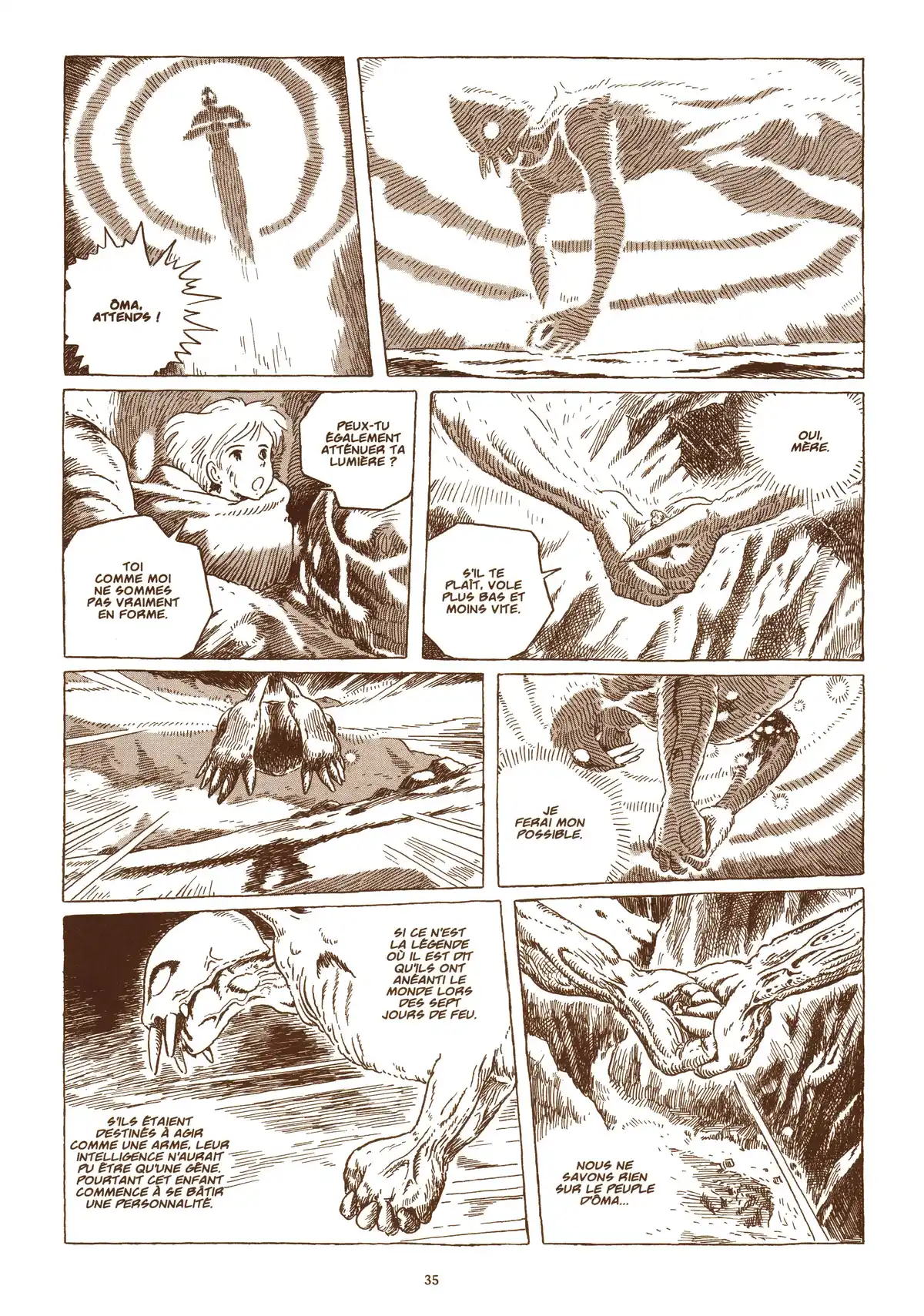 Nausicaä de la vallée du vent Volume 7 page 35