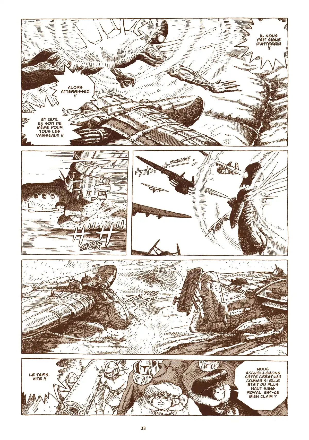 Nausicaä de la vallée du vent Volume 7 page 38