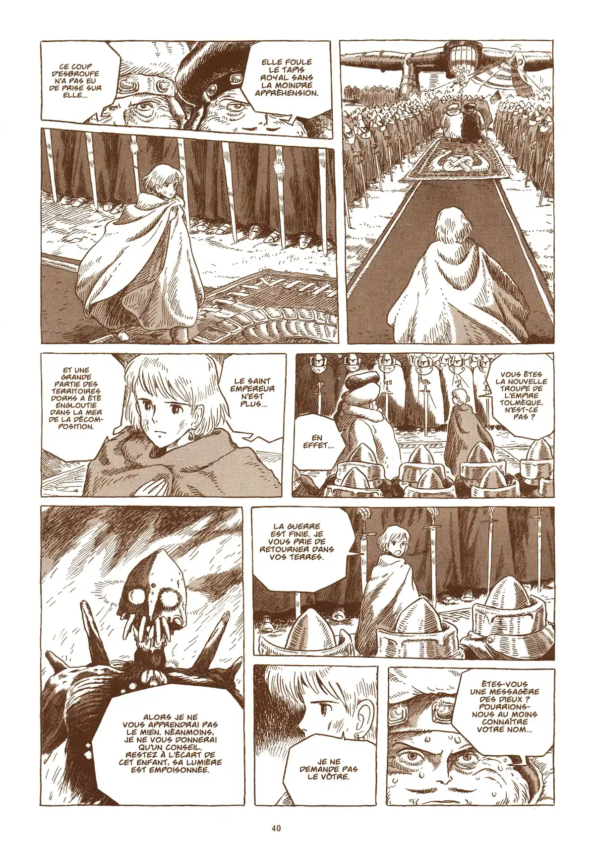 Nausicaä de la vallée du vent Volume 7 page 40