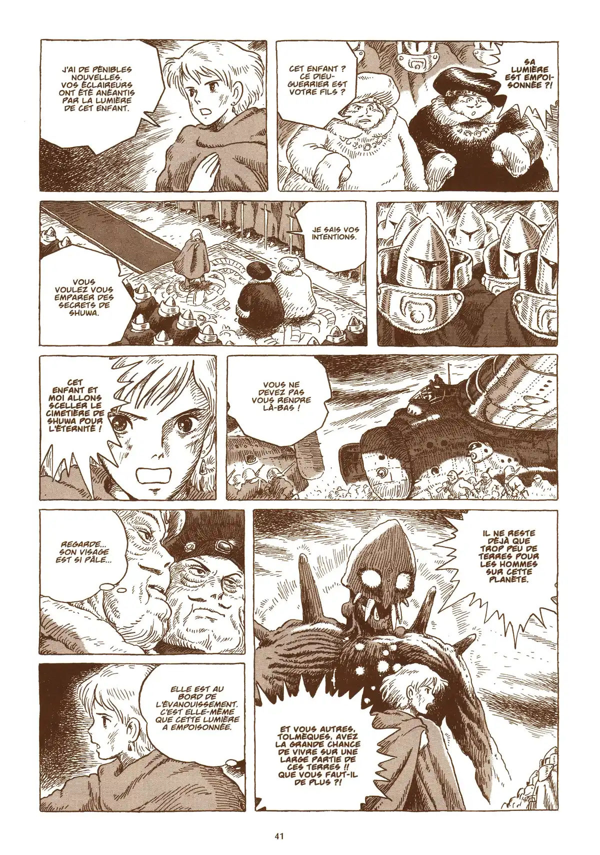 Nausicaä de la vallée du vent Volume 7 page 41