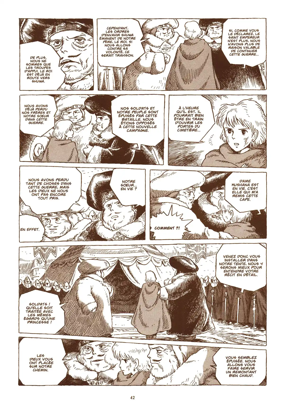 Nausicaä de la vallée du vent Volume 7 page 42