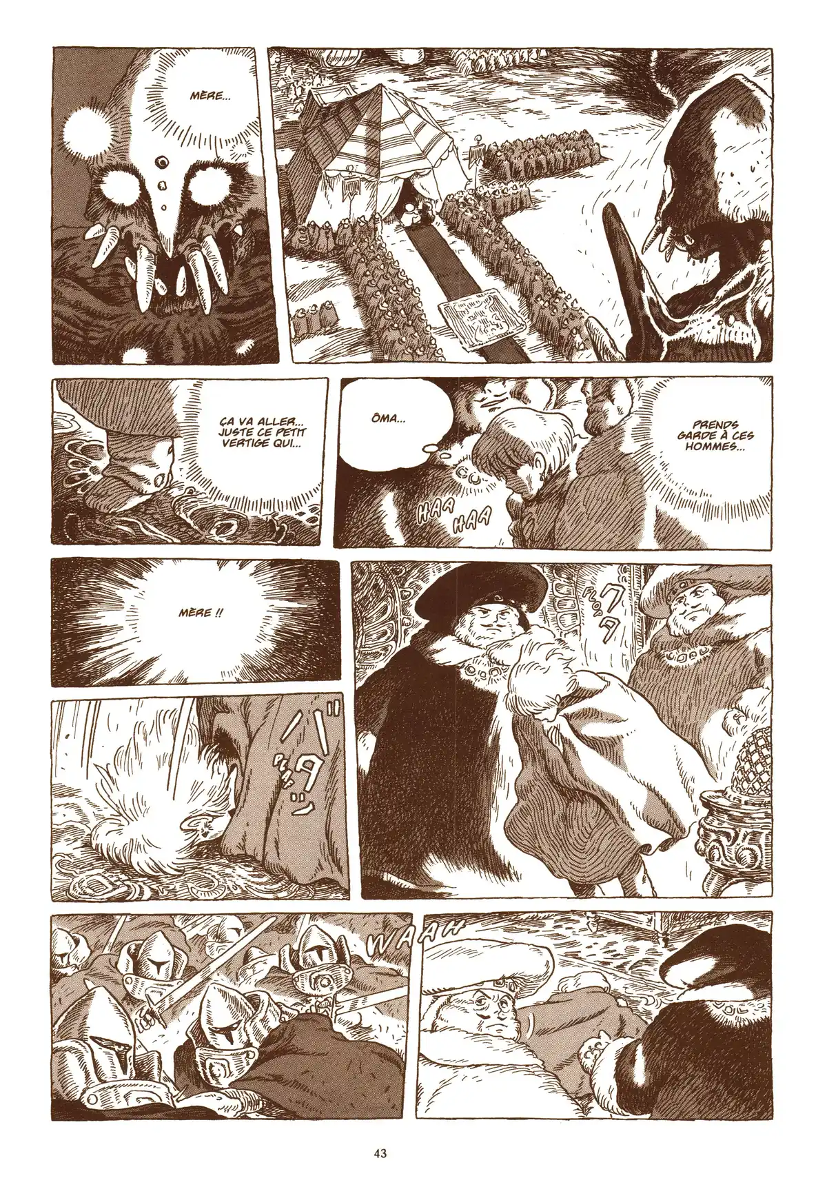 Nausicaä de la vallée du vent Volume 7 page 43