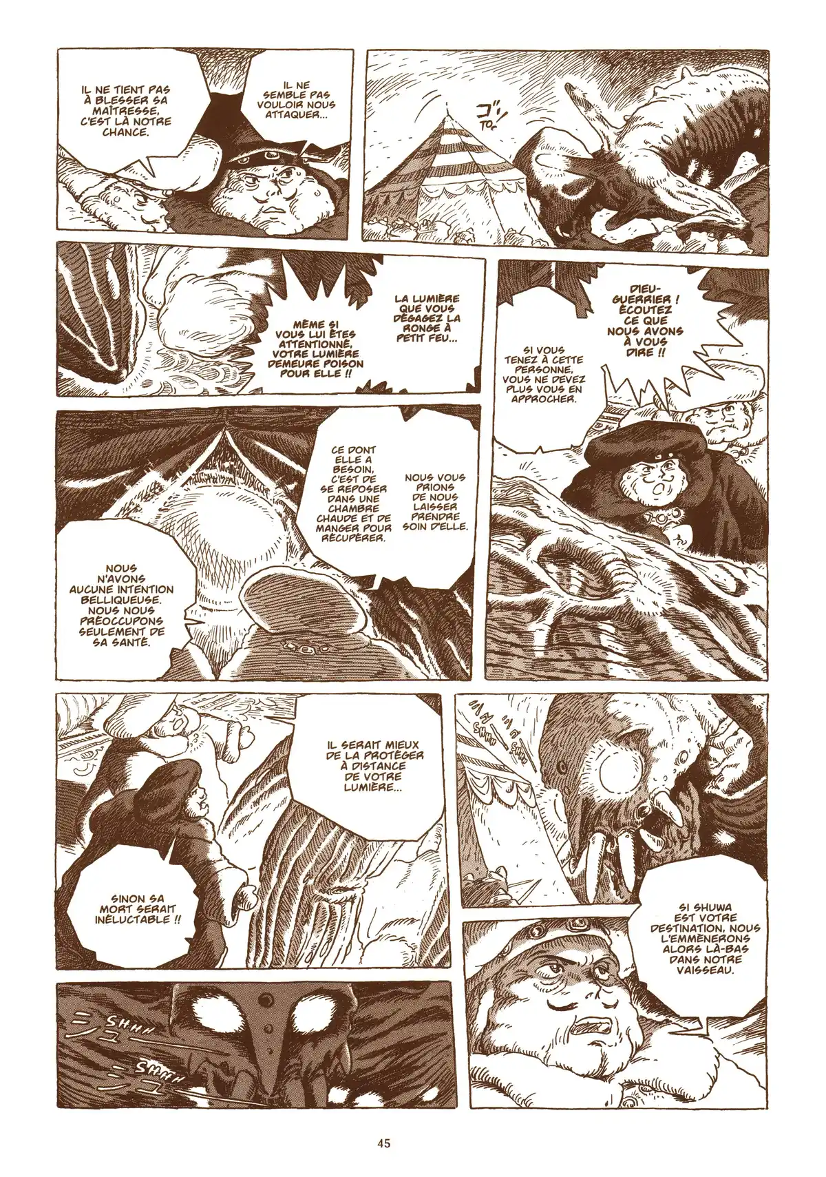 Nausicaä de la vallée du vent Volume 7 page 45