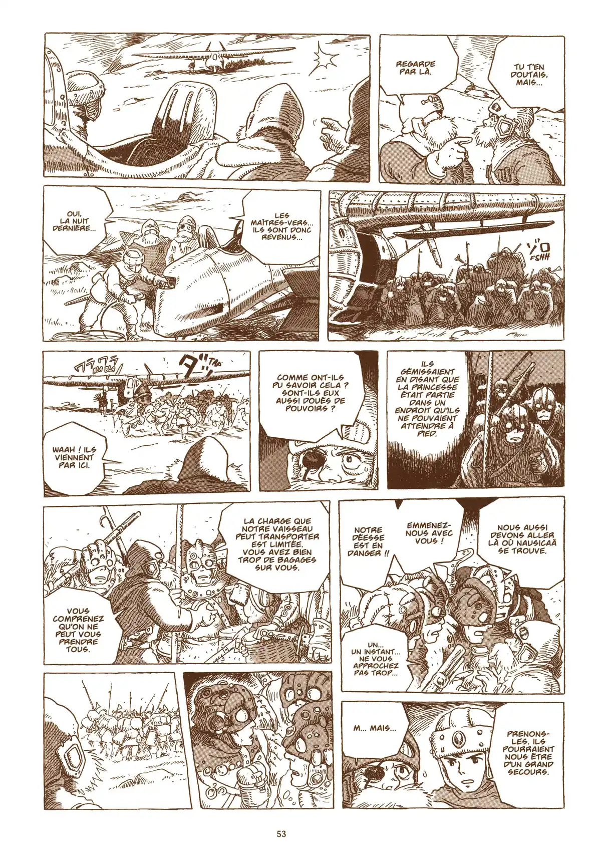 Nausicaä de la vallée du vent Volume 7 page 53