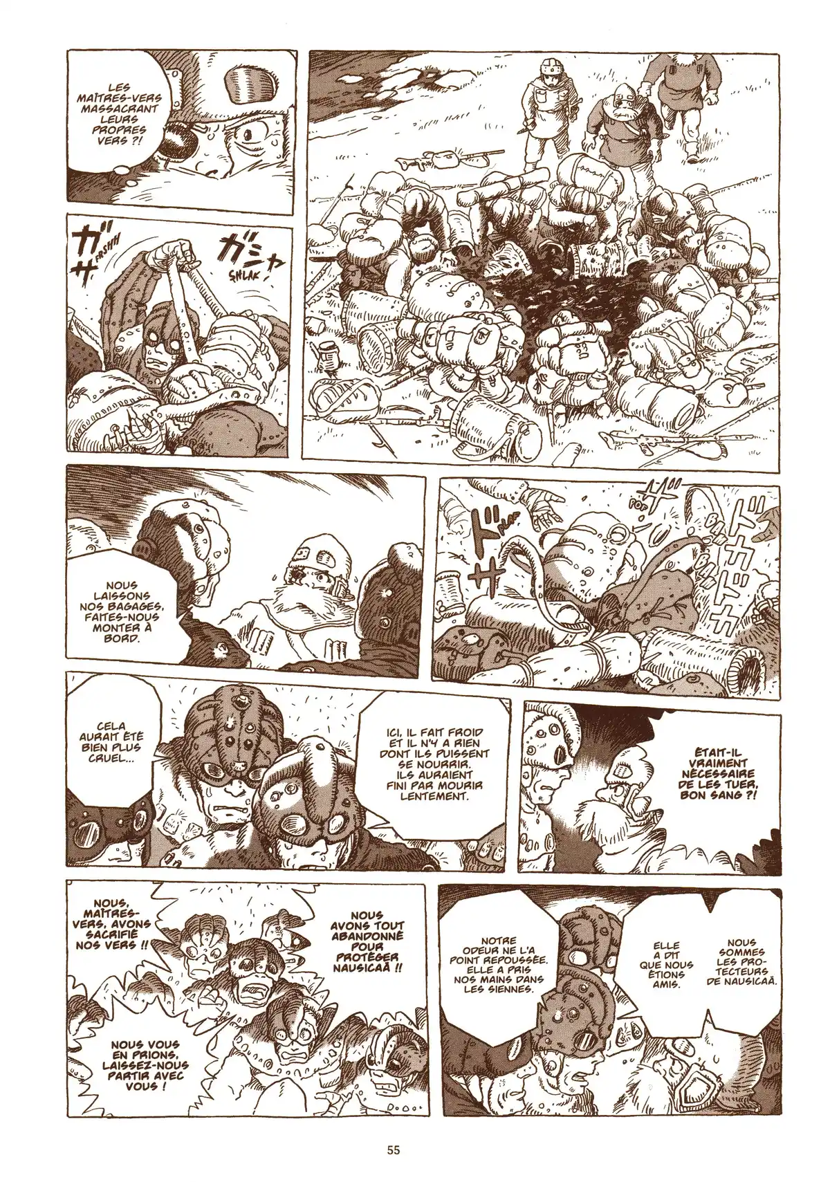 Nausicaä de la vallée du vent Volume 7 page 55