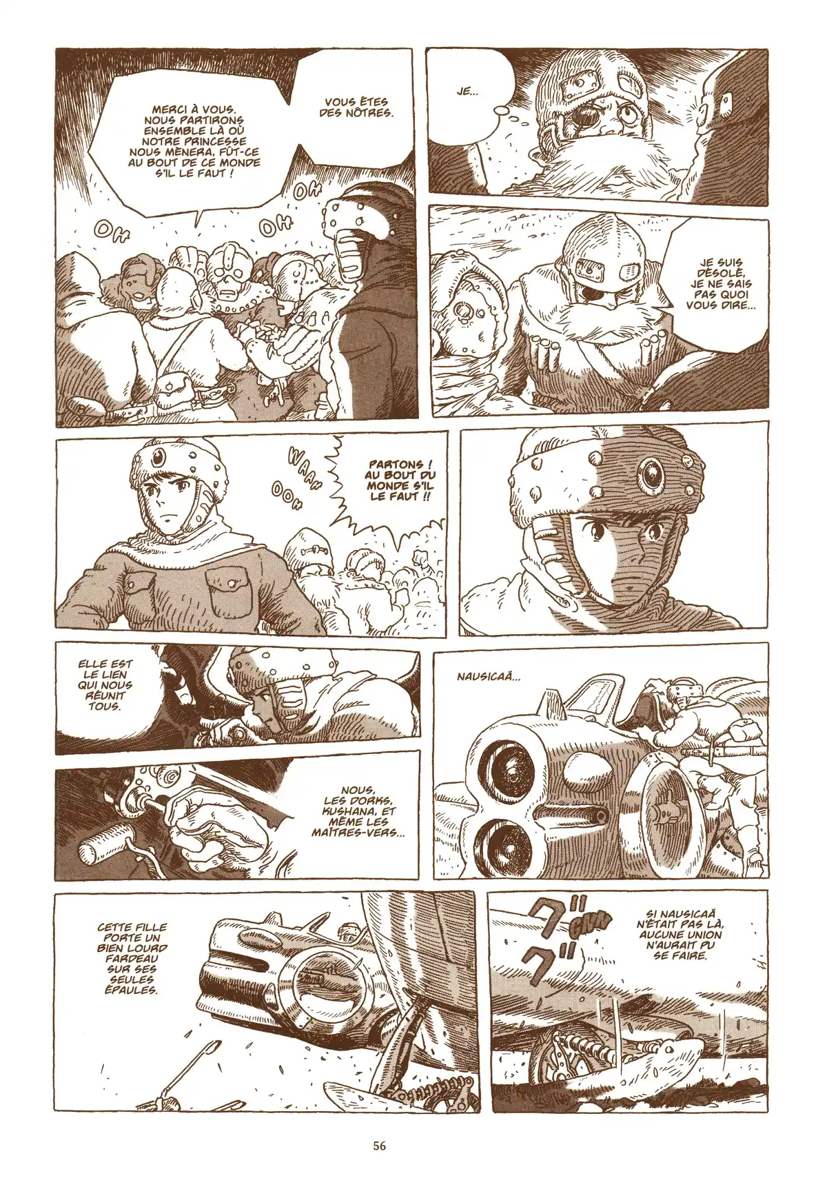 Nausicaä de la vallée du vent Volume 7 page 56