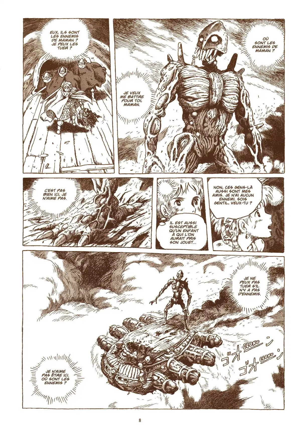 Nausicaä de la vallée du vent Volume 7 page 8